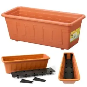 Truhlík GARDENFLOR samozavlažovací 60cm terakota BauSHOP Stavebniny Široke Akcia 18804
