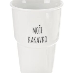 Hrnček porc. bez ucha Moje kakavko 0,35 l SK BauSHOP Stavebniny Široke Akcia 29103
