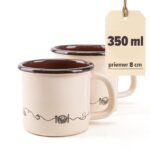 Hrnček 8cm/0,35L dekor Linea BauSHOP Stavebniny Široke Akcia 25043