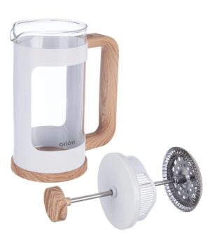 Kanvica borosil. sklo/UH french press 0,4 l WHITELINE BauSHOP Stavebniny Široke Akcia 25722 (2)