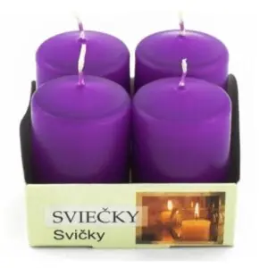 Sviečka ADVENT 40/60, Fialová BauSHOP Stavebniny Široke Akcia 25966