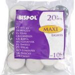 BISPOL p40-20 čajová sviečka MAXI 20ks BauSHOP Stavebniny Široke Akcia 72012