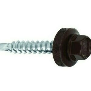 Skrutka FRS 35 x 4,8 RAL 8017 Hnedá - Do kovu ( 250ks/bal ) BauSHOP Stavebniny Široke Akcia 17381