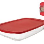 Misa zapekacia borosil. sklo/UH veko 39,5x24,5 cm BauSHOP Stavebniny Široke Akcia 30130