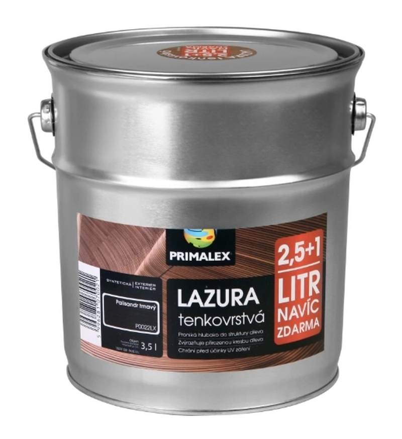 Lazúra Primalex ten.22LX t.pal.2,5l+1l – BauSHOP Stavebniny Široke Lazúra Primalex ten.22LX t.pal.2,5l+1l BauSHOP Stavebniny Široke Akcia 24657