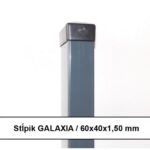 Stlpik Galaxia PVC 2,2 m,4x6cm,RAL 7016 BauSHOP Stavebniny Široke Akcia 27526