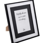 Fotorámik drevo čierny 22x27/13x18cm BauSHOP Stavebniny Široke Akcia 30746