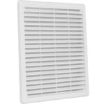 Mriežka vetracia VM KB 300x300 biela plast BauSHOP Stavebniny Široke Akcia 88001