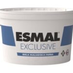 Esmal EXCLUSIVE farba biela 25 kg + 10% GRÁTIS x BauSHOP Stavebniny Široke Akcia 21422
