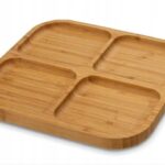 Doska servírovacia Bambus delená 25x25cm BauSHOP Stavebniny Široke Akcia 31198