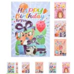Taška darčeková HAPPY BIRTHDAY Zvieratká 44x31x12cm BauSHOP Stavebniny Široke Akcia 31216
