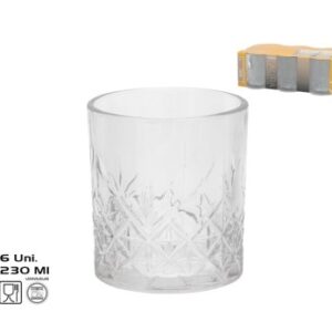 Sada 6 pohárov Laura 230ml BauSHOP Stavebniny Široke Akcia 31217