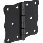Záves stavebný ozdobný ZO 100 100x102x2,0mm čierny