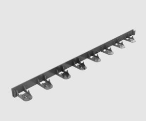 Obrubník neviditeľný UNIBORD čierny 45x1000 mm