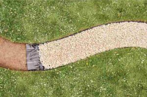 Obrubník neviditeľný UNIBORD čierny 45x1000 mm – Obrázok 4