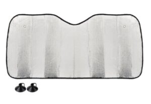 Slnečná clona strieborná 130x60 cm AMiO-01531 Slnečná clona strieborná 130x60 cm AMiO-01531