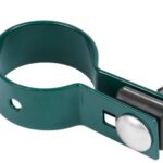 Objímka okrúhla koncová EUROSTANDARD 60mm zelená RAL6005 Zn+PVC