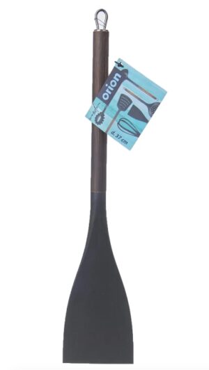 Obracačka termoplast PBT/nerez 37 cm WOODEN – Obrázok 2