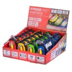 Svietidlo LED Keychain kľúčenka prívesok s karabinkou mix farieb